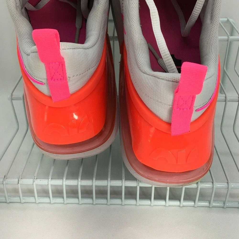 Nike Womens Air‎ Max Up CK7173-001 white/ Pink Low Top Sneaker Shoes Size US 8